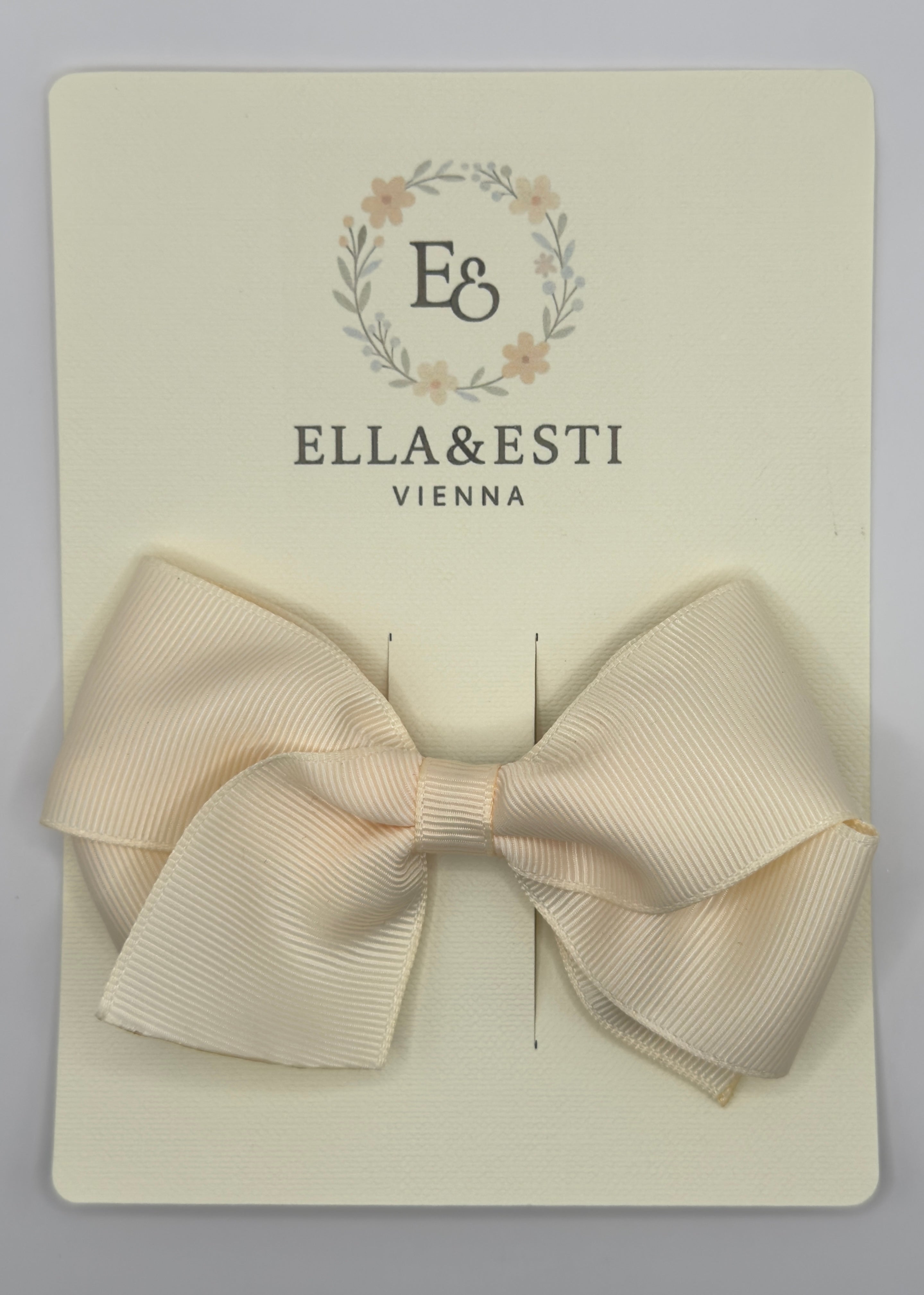 Cream Bow