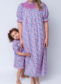 Matching Mama Pink Petal Dress