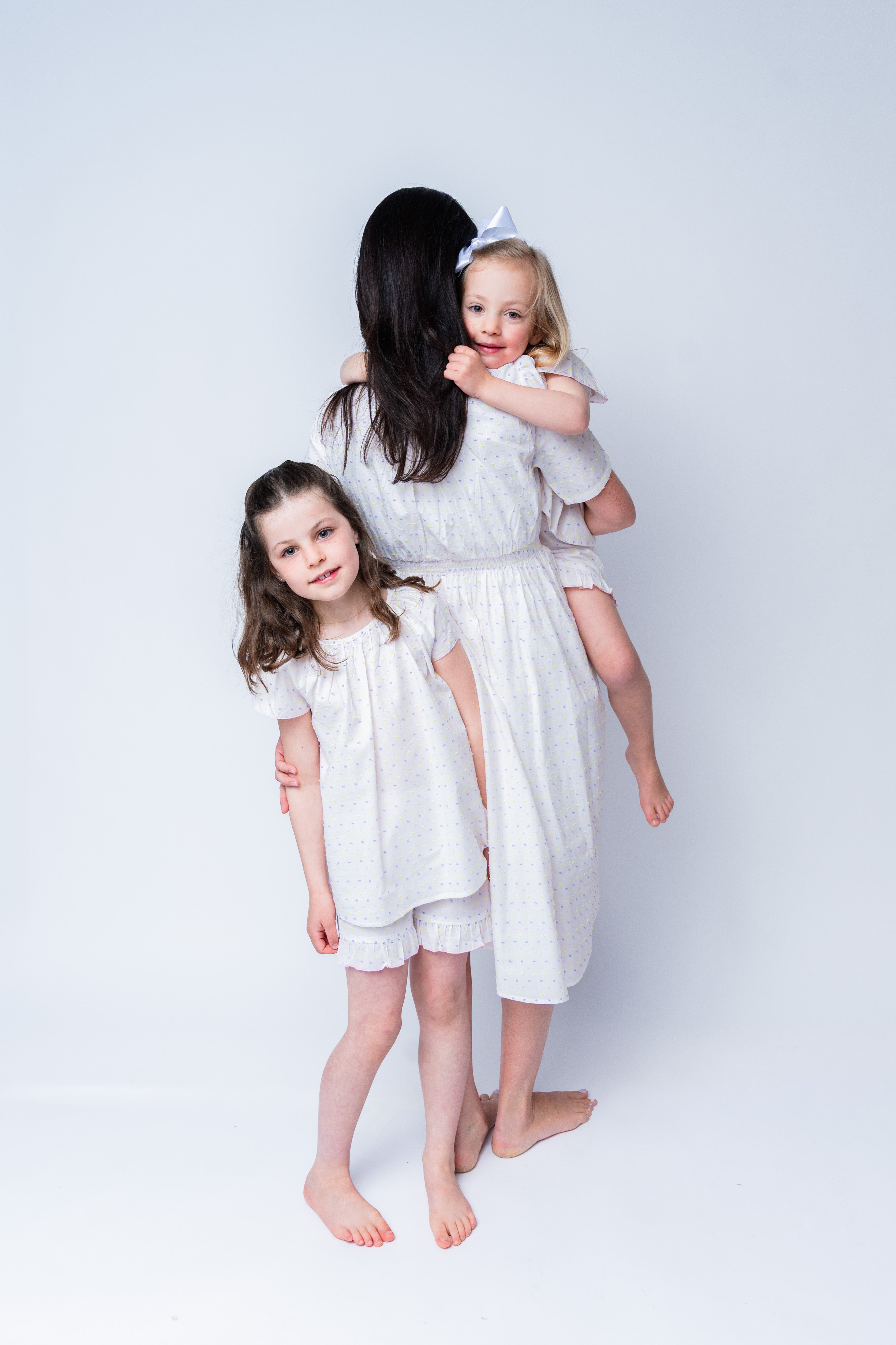 Swiss Dot Confetti- Matching Mama Dress