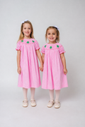 O’ Christmas Tree Pink Gingham- Short Sleeves