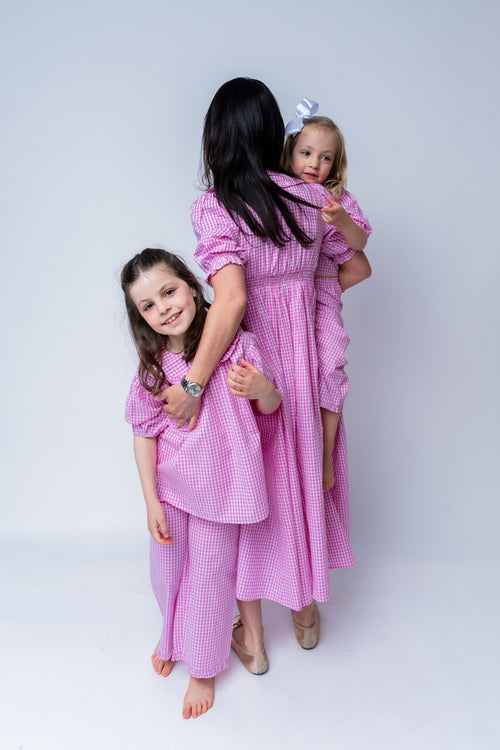 Matching Mama Gingham Dress