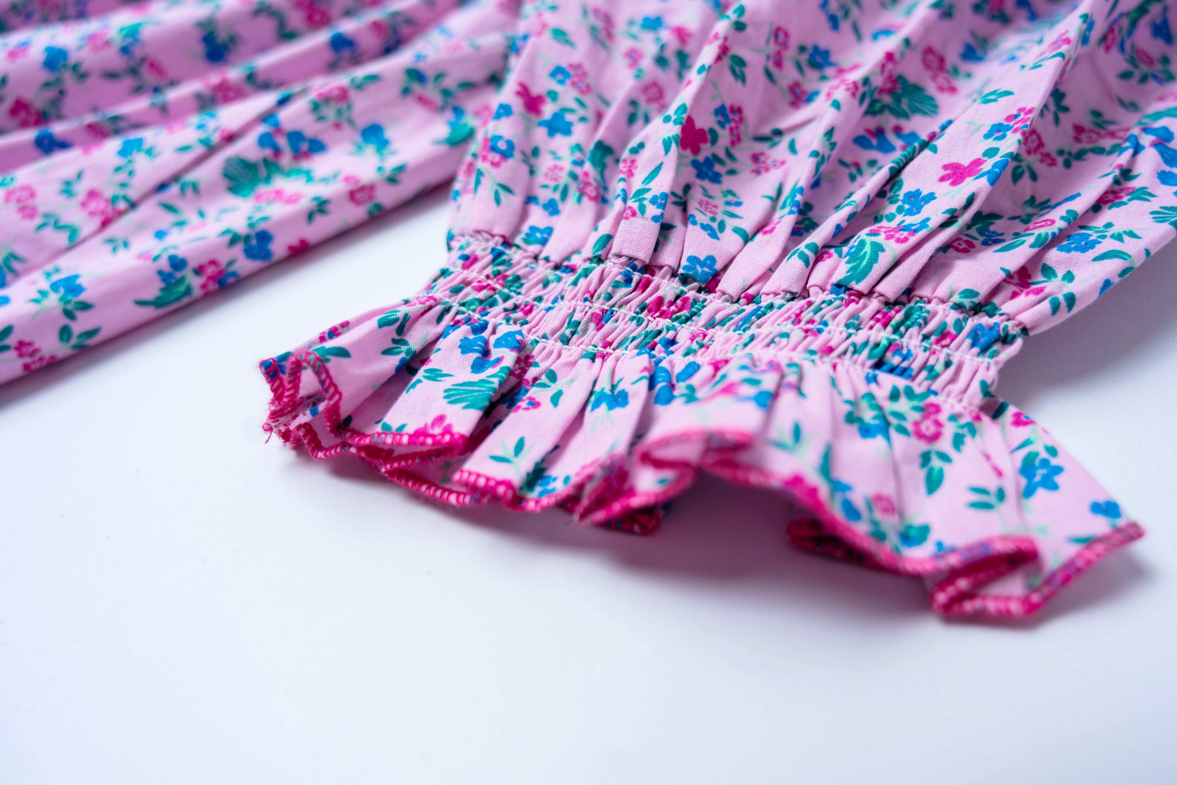 Matching Mama Pink Petal Dress
