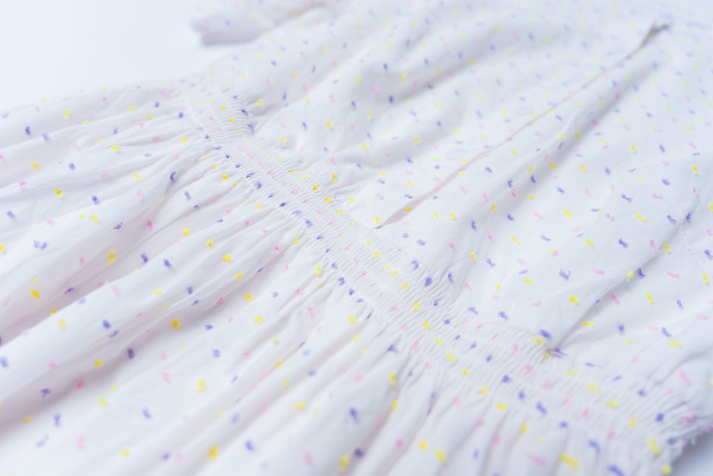 Swiss Dot Confetti- Matching Mama Dress