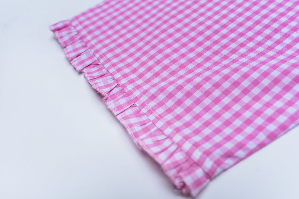 Vichy-Set in Rosa