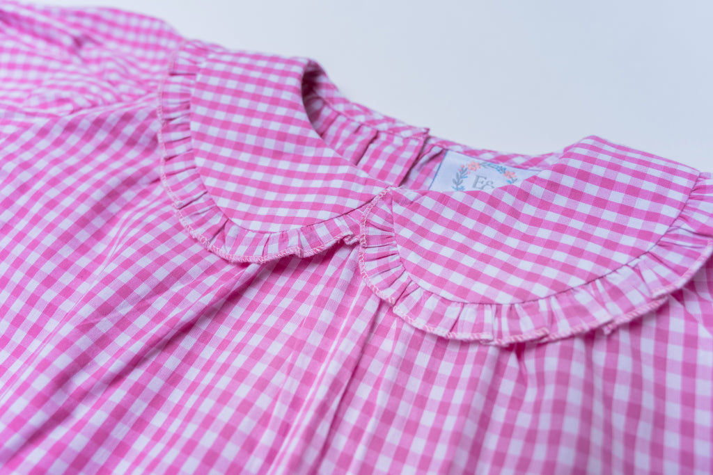 Vichy-Set in Rosa