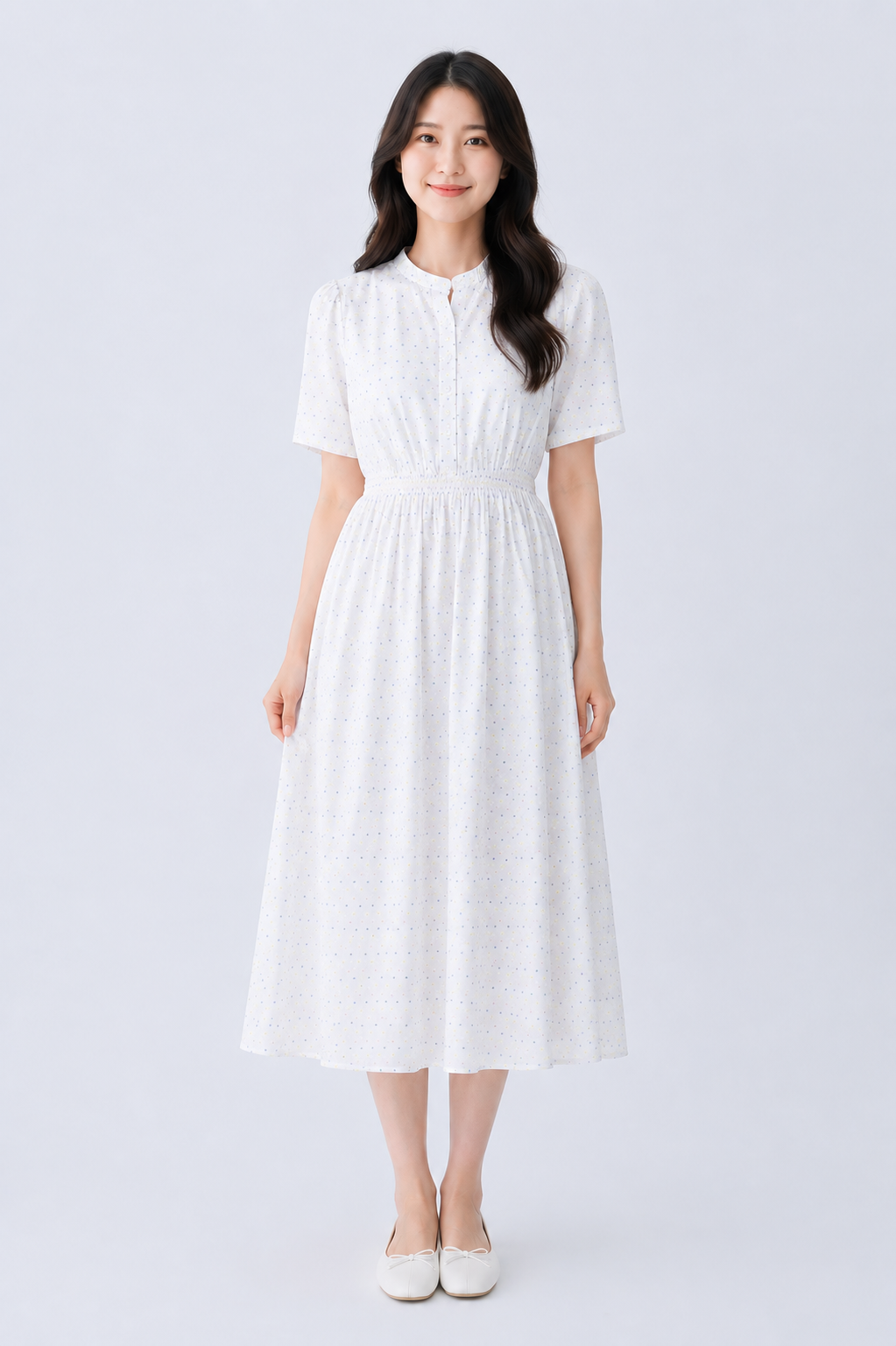 Swiss Dot Confetti- Matching Mama Dress